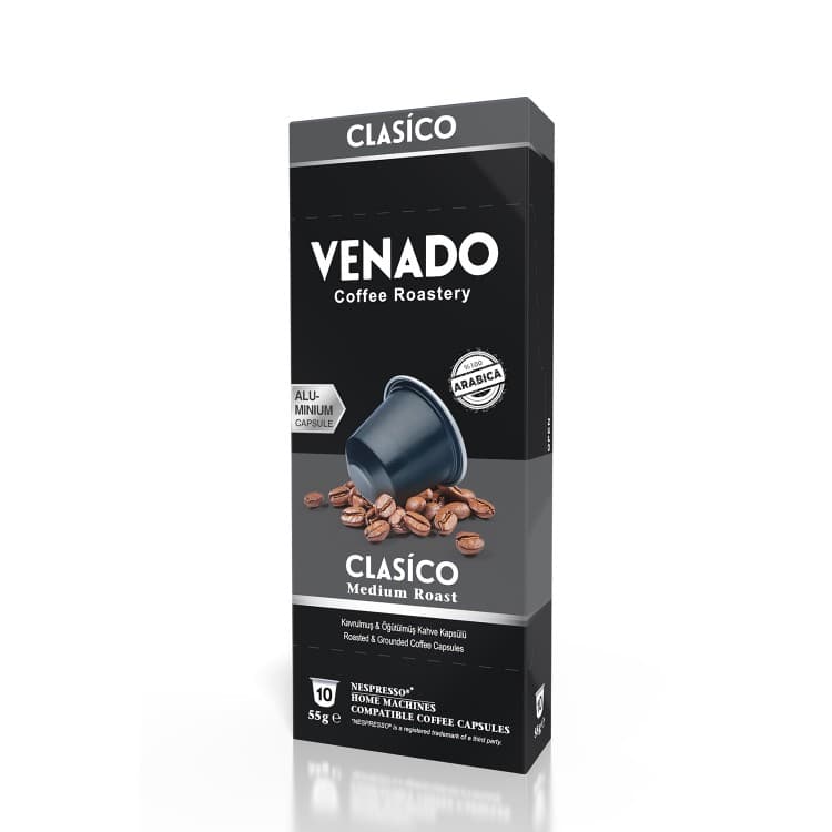 Venado Clasico Orta Kavrulmuş Nespresso Uyumlu 10'lu Kapsül Kahve
